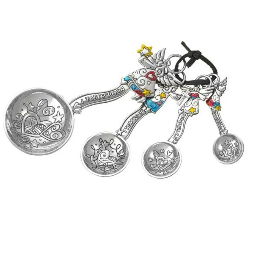 Ganz 4 Piece Angel Theme Measuring Spoons